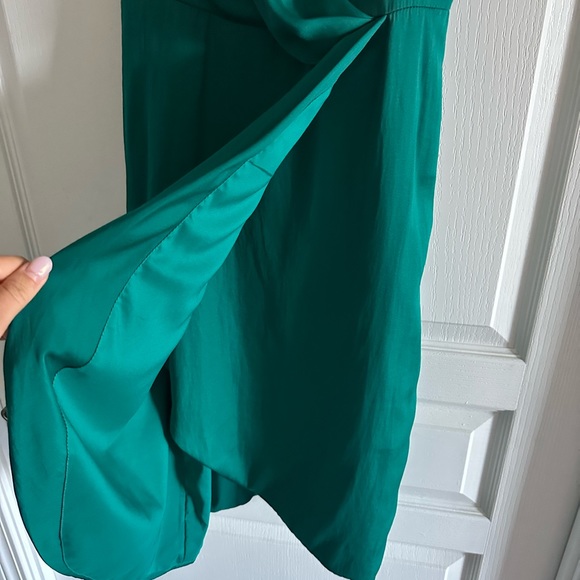 Banana Republic Emerald Wrap Dress - Picture 2 of 6